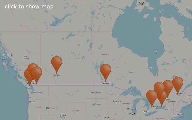 map placeholder for brands in Canada