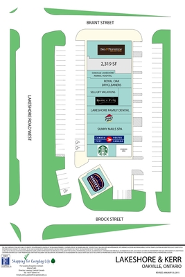 Lakeshore & Kerr (146 Lakeshore Road West) plan