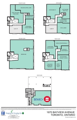 1670 Bayview Avenue plan