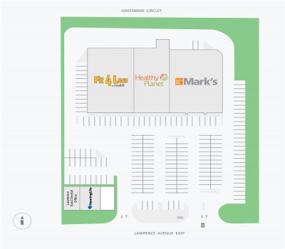 3434 Lawrence Avenue East plan