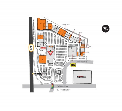 401 Weston Centre (SmartCentres Toronto) plan