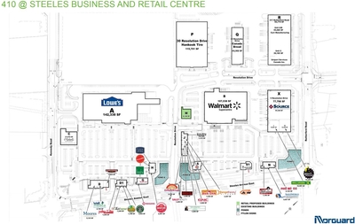 410 At Steeles Business Centre plan