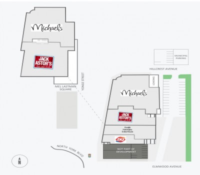 5051-5061 Yonge Street plan