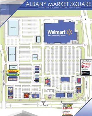 Albany Market Square plan