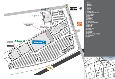 Barrie South SmartCentre plan