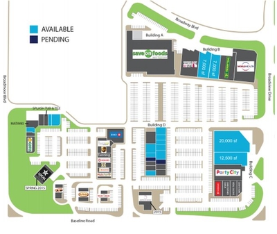 Baseline Village Mall plan