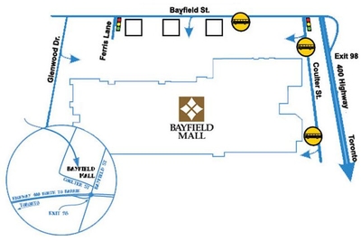 Bayfield Mall plan