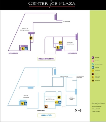 Center Ice Plaza plan
