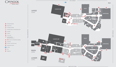 CF Chinook Centre plan