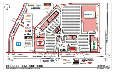 Cornerstone Okotoks plan