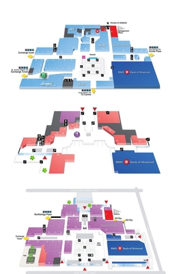 First Canadian Place Shopping Centre plan