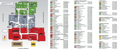 Galeries Saint-Hyacinthe plan