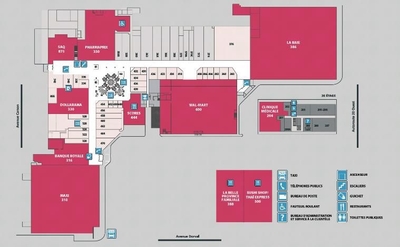 Les Jardins Dorval plan