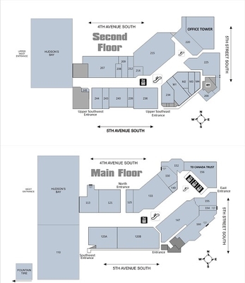 Melcor Centre (Lethbridge Centre) plan