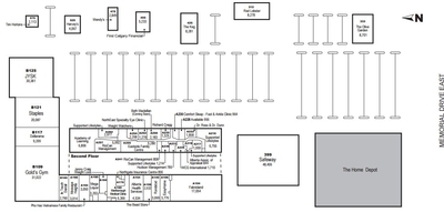 Northgate Village Shopping Centre plan