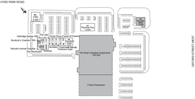 Oakridge Centre London plan