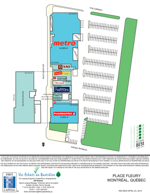 Place Fleury plan