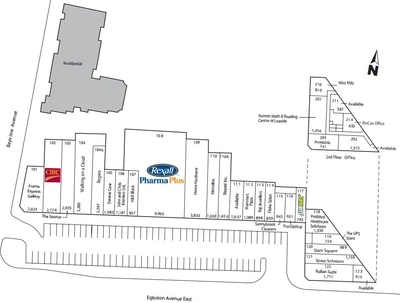 RioCan Sunnybrook Plaza plan