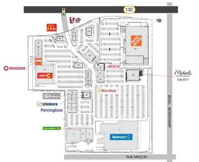 Saint-Constant SmartCentre plan