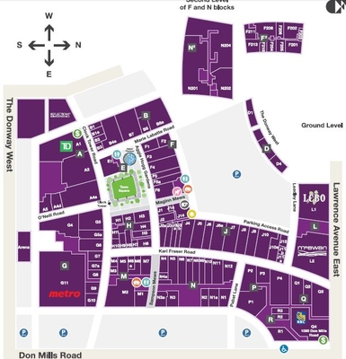 CF Shops at Don Mills plan