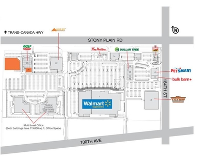 SmartCentres Edmonton West plan