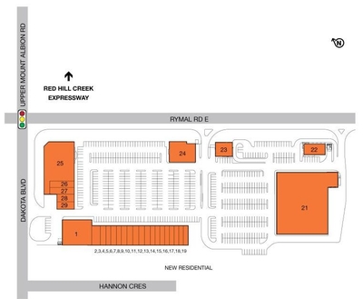 SmartCentres Hamilton Dakota plan