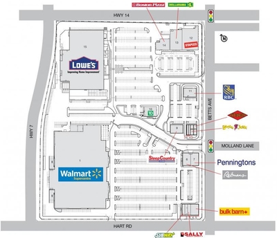 SmartCentres Saskatoon West plan