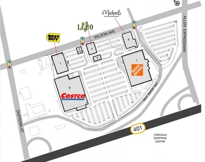 SmartCentres Toronto (Downsview) plan