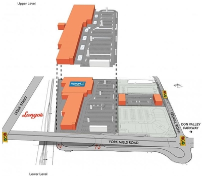 SmartCentres Toronto (York Mills) plan