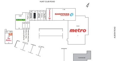 Southgate Shopping Centre plan