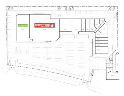 Stittsville Shopping Centre plan