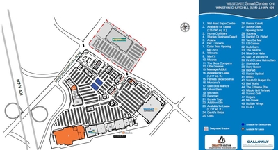 Westgate SmartCentre plan