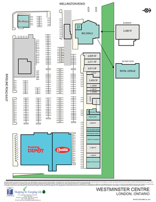 Westminster Plaza Centre plan