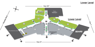 Woodbine Shopping Mall & Fantasy Fair plan