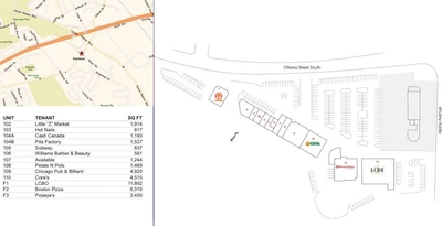 Alpine Centre plan