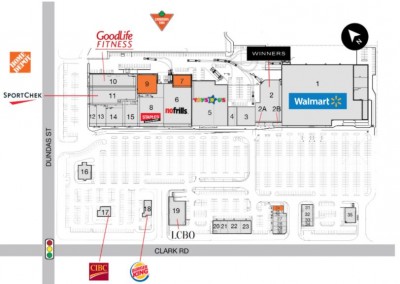 Argyle Mall / Plaza plan