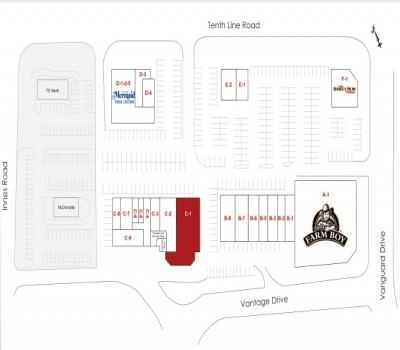 Avalon Centre plan