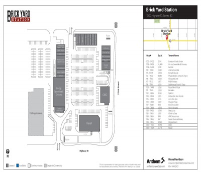 Brick Yard Station plan