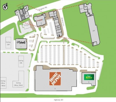 Brookdale Centre plan