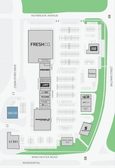 Brooklin Towne Centre plan