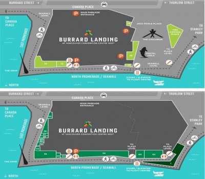 Burrard Landing plan