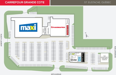 Carrefour Grande Cote plan