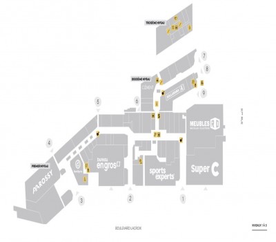Carrefour St-Georges plan