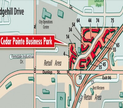Cedar Pointe Business Park plan
