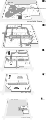 Centre Eaton de Montréal plan
