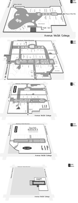 Centre Eaton de Montréal plan