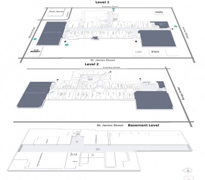 CF Polo Park Shopping Centre plan