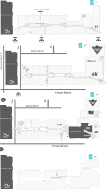 CF Toronto Eaton Centre plan