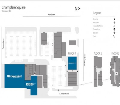 Champlain Square plan