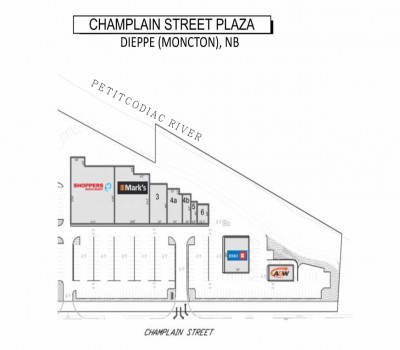 Champlain Street Plaza plan